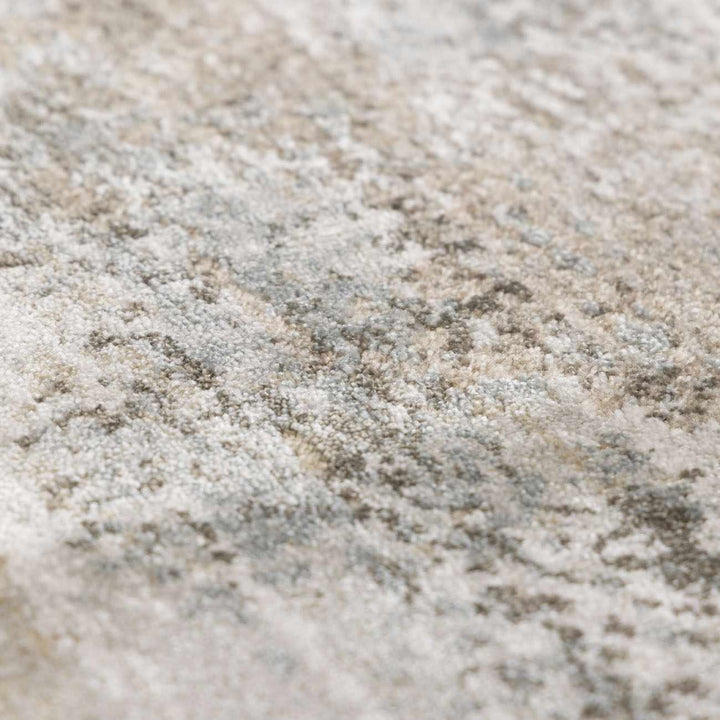 Bowdoinham Modern Abstract Design Gray And Beige Area Rug