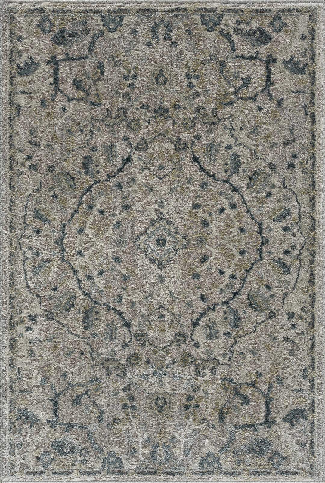 Bushnell Traditional Style Gray And Taupe Area Rug