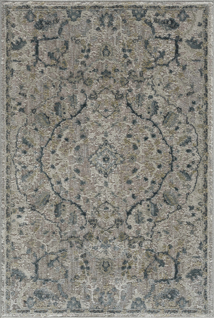 Bushnell Traditional Style Gray And Taupe Area Rug