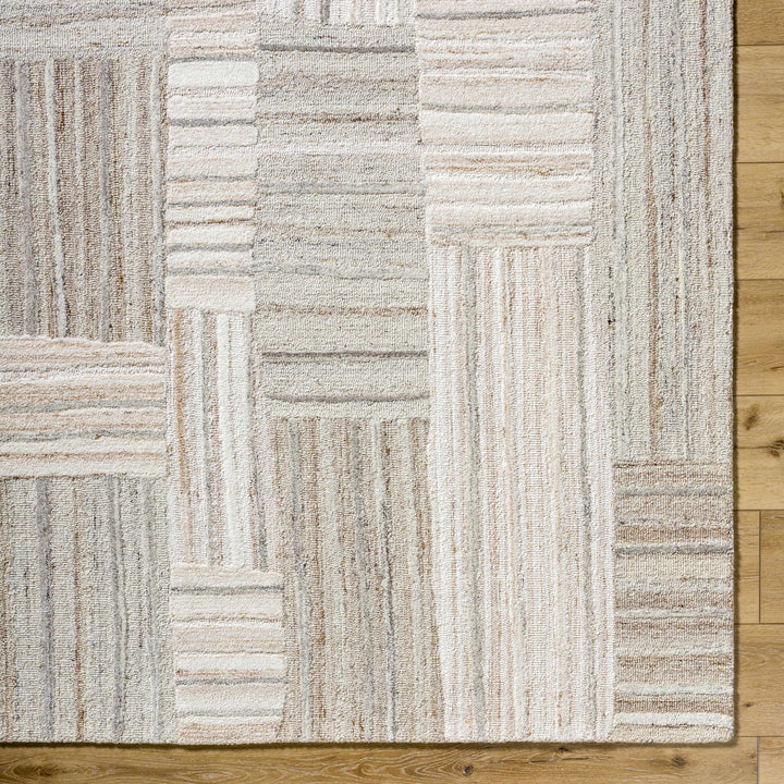 Ashtyn Beige Contemporary Style Hand Tufted Area Rug