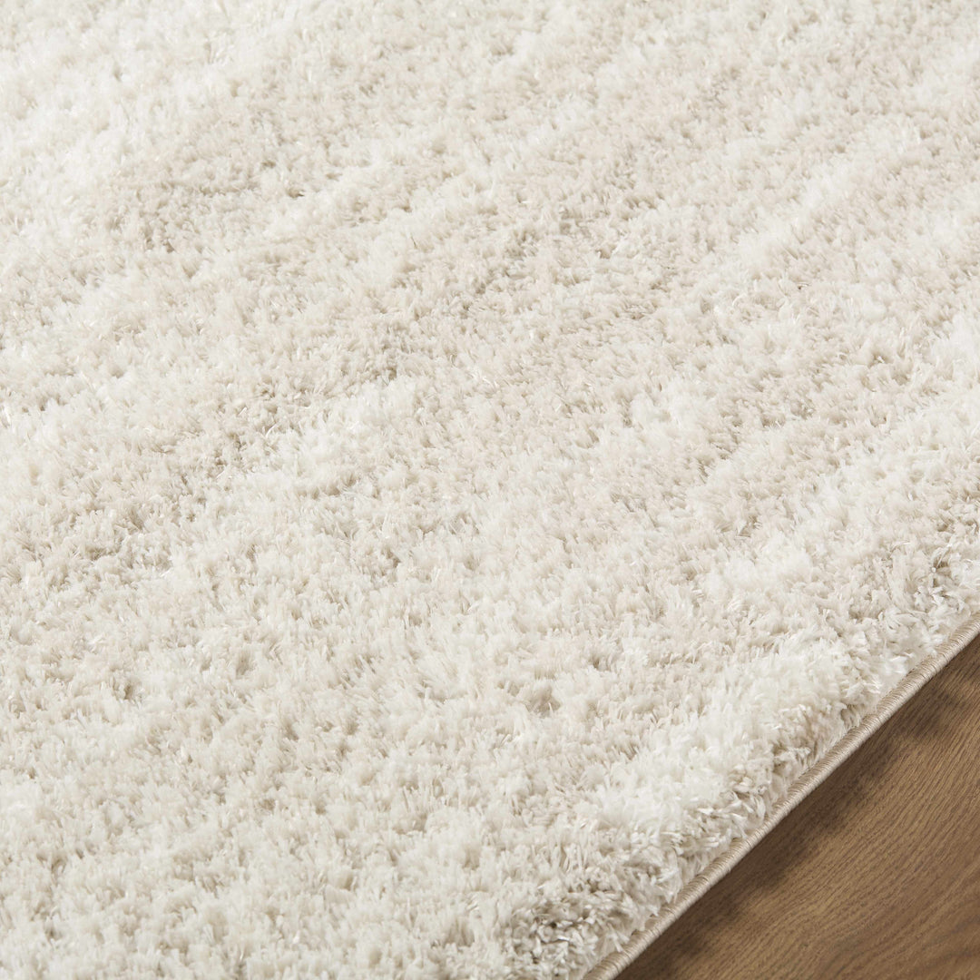 Benjen Contemporary Abstract Ivory And Beige Rug