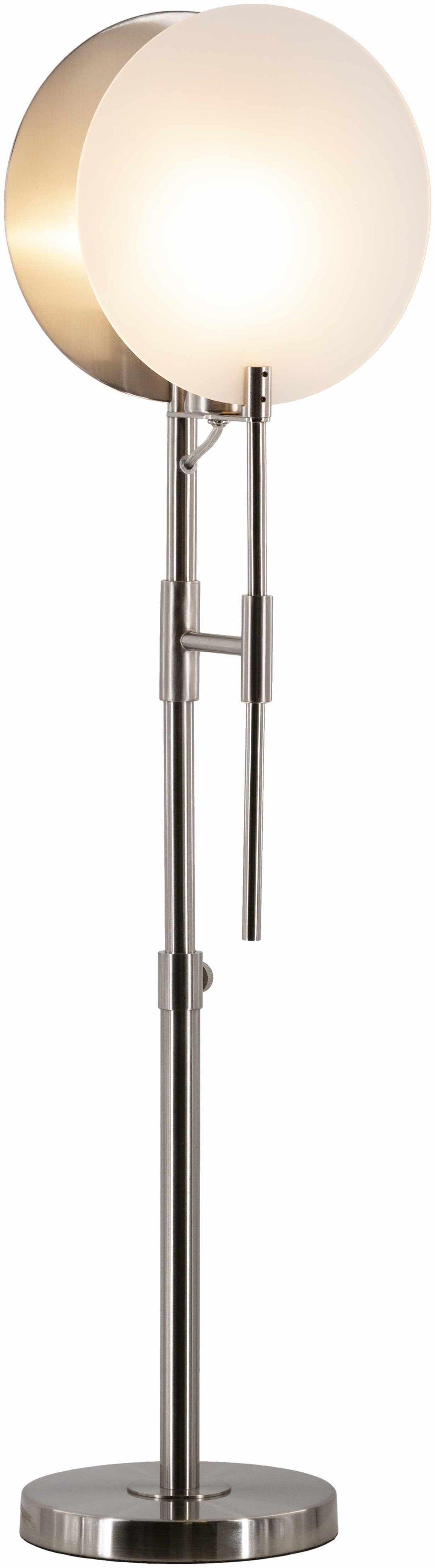 Cavan White Iron & Acrylic Floor Lamp | Traditional Accent Lighting