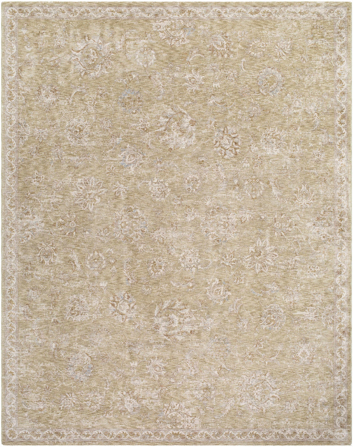 Chyron Traditional Tan And Beige Rug