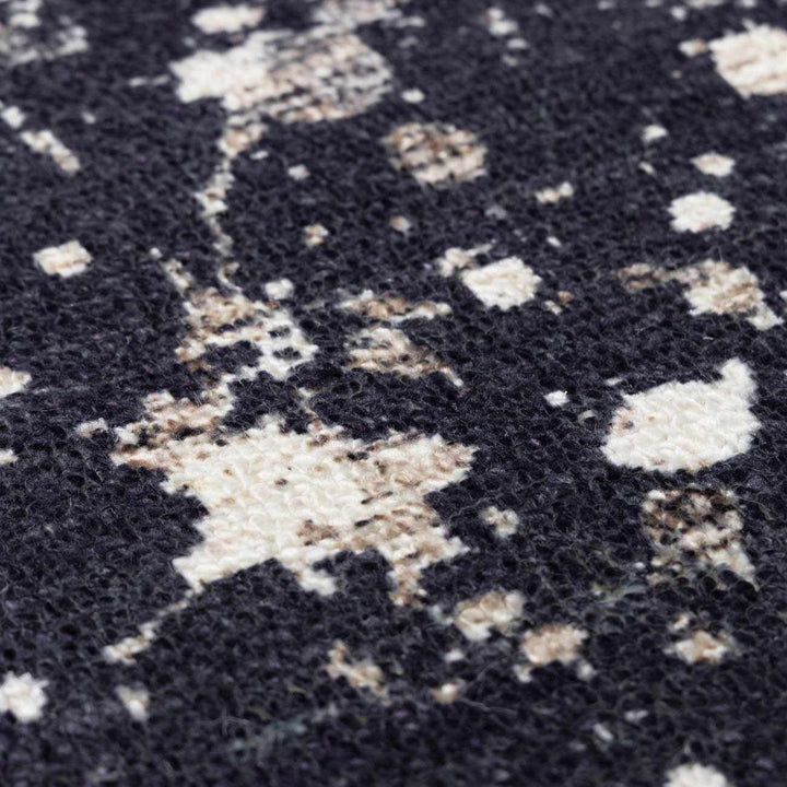 Cammie Contemporary Abstract Charcoal Hand Tufted Area Rug