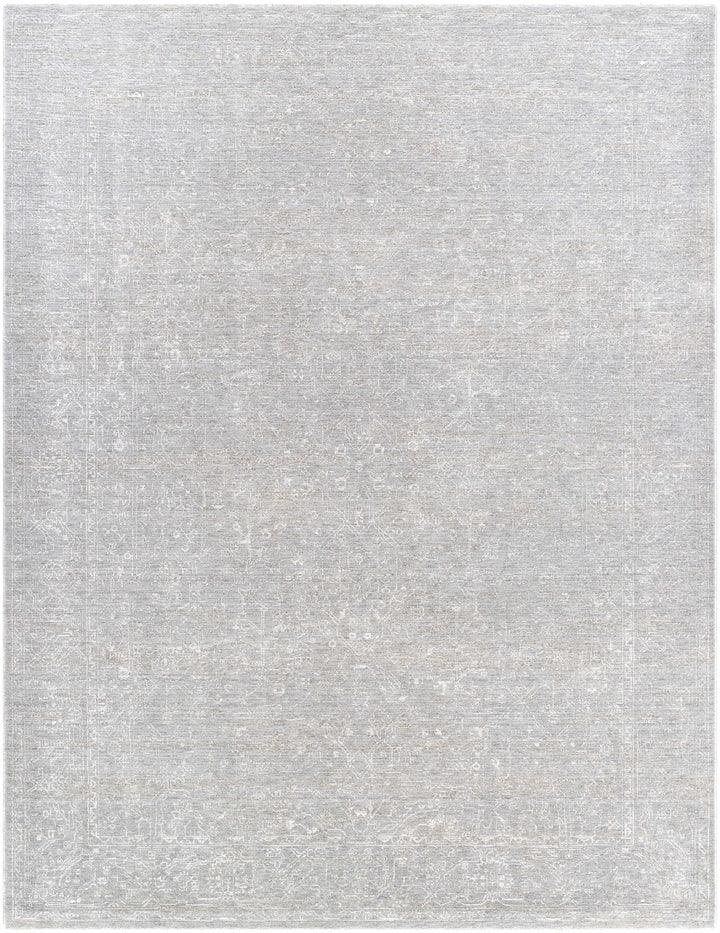 Catrin Traditional Gray Machine Woven Rug