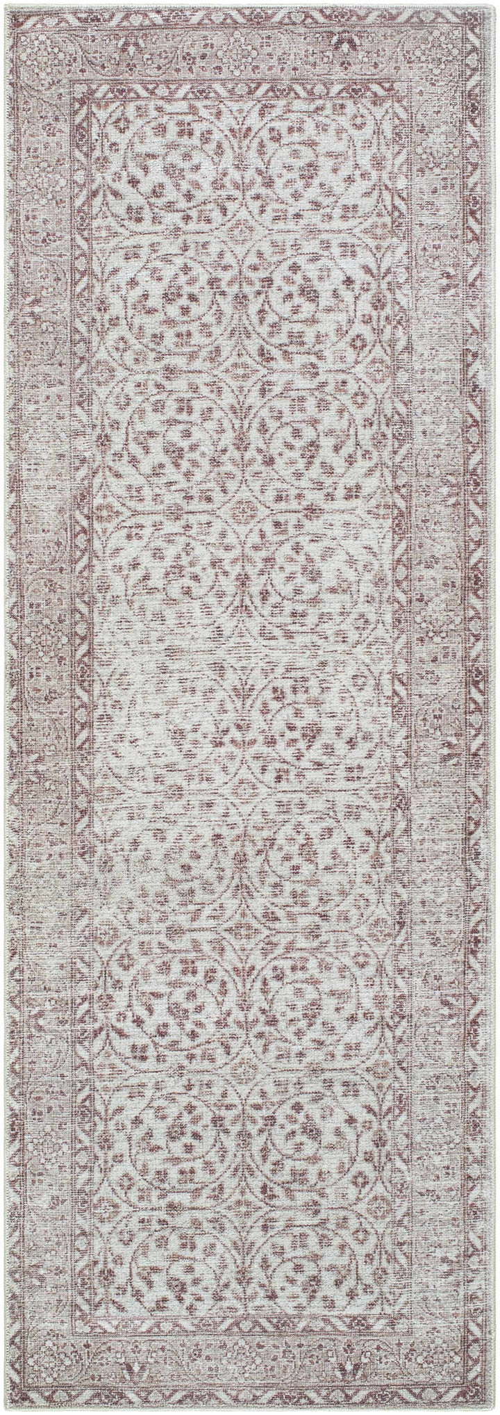 Chayan Traditional Style Ivory And Brown Area Rug