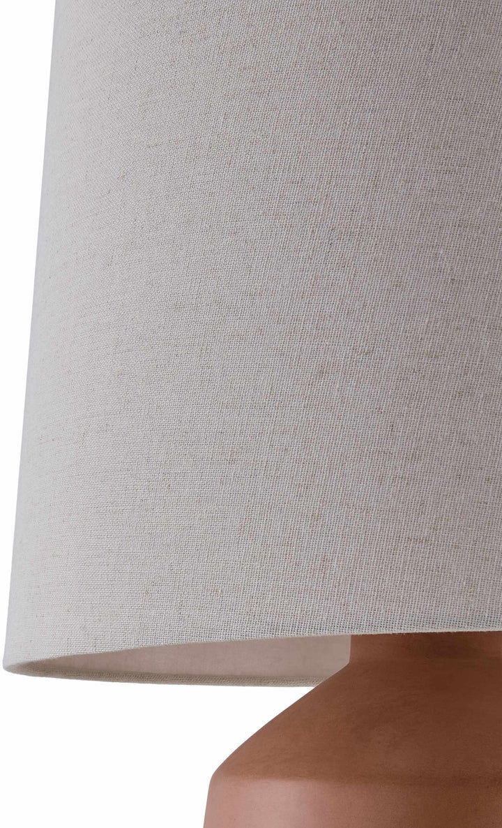 Carcaixent Burnt Orange Ceramic Table Lamp | Traditional Accent Lighting