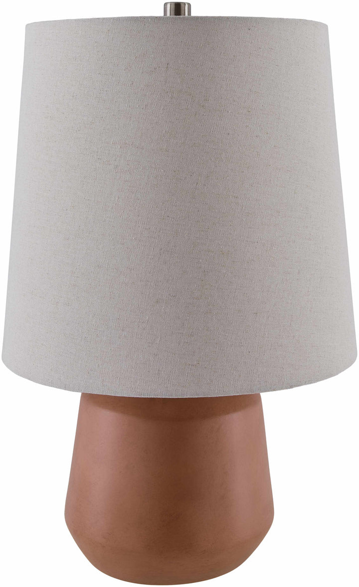 Carcaixent Burnt Orange Ceramic Table Lamp | Traditional Accent Lighting