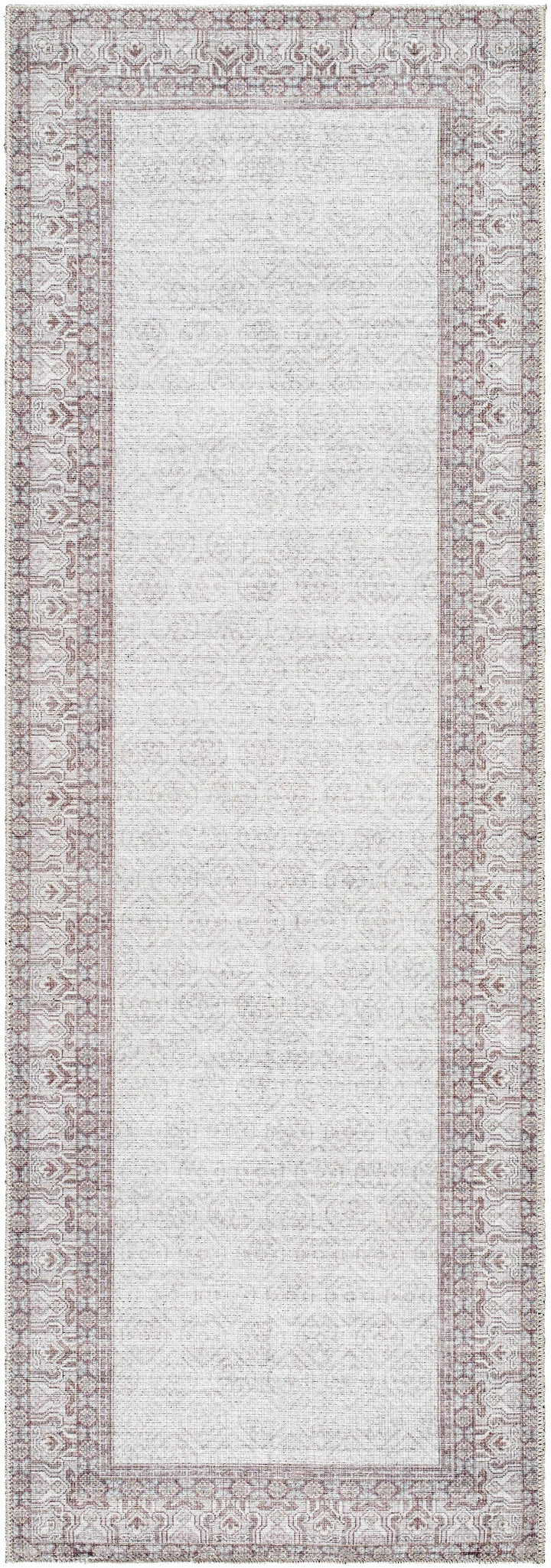 Rainier Traditional Ivory And Brown Rug