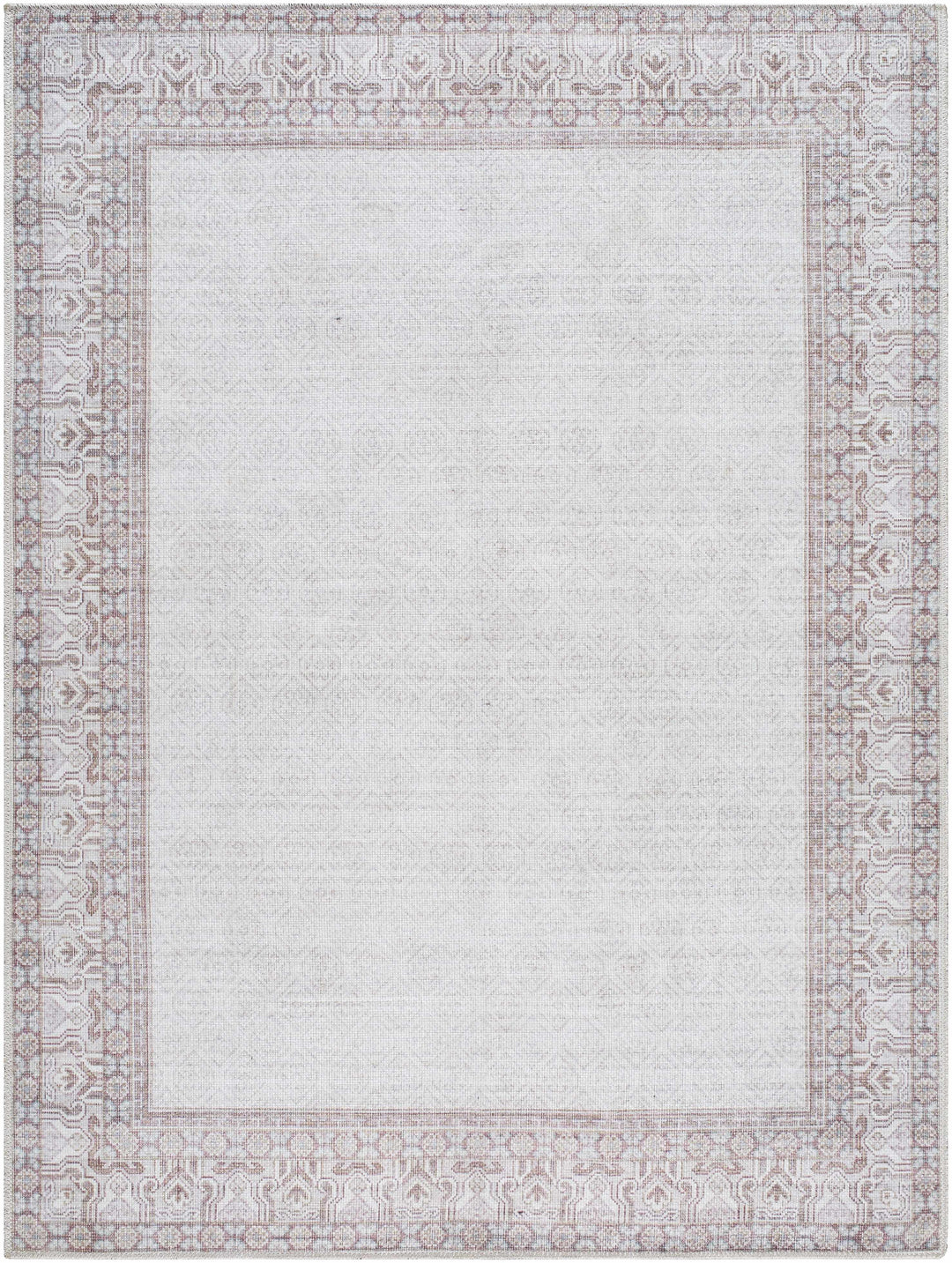Rainier Traditional Ivory And Brown Rug