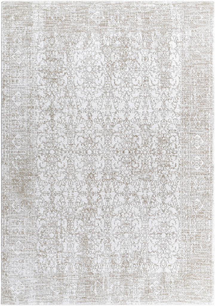 Cailyn Traditional Style White Area Rug