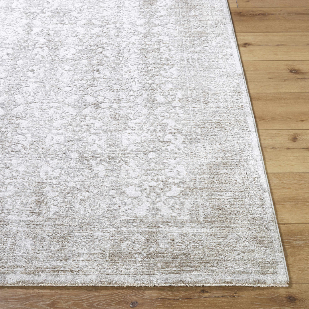 Cailyn Traditional Style White Area Rug