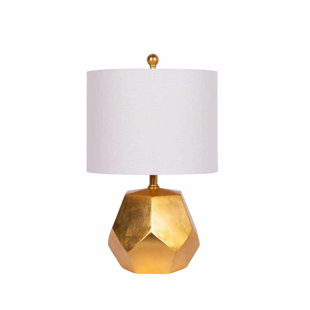 Coleford Gold Geometric Table Lamp – Contemporary Accent Light
