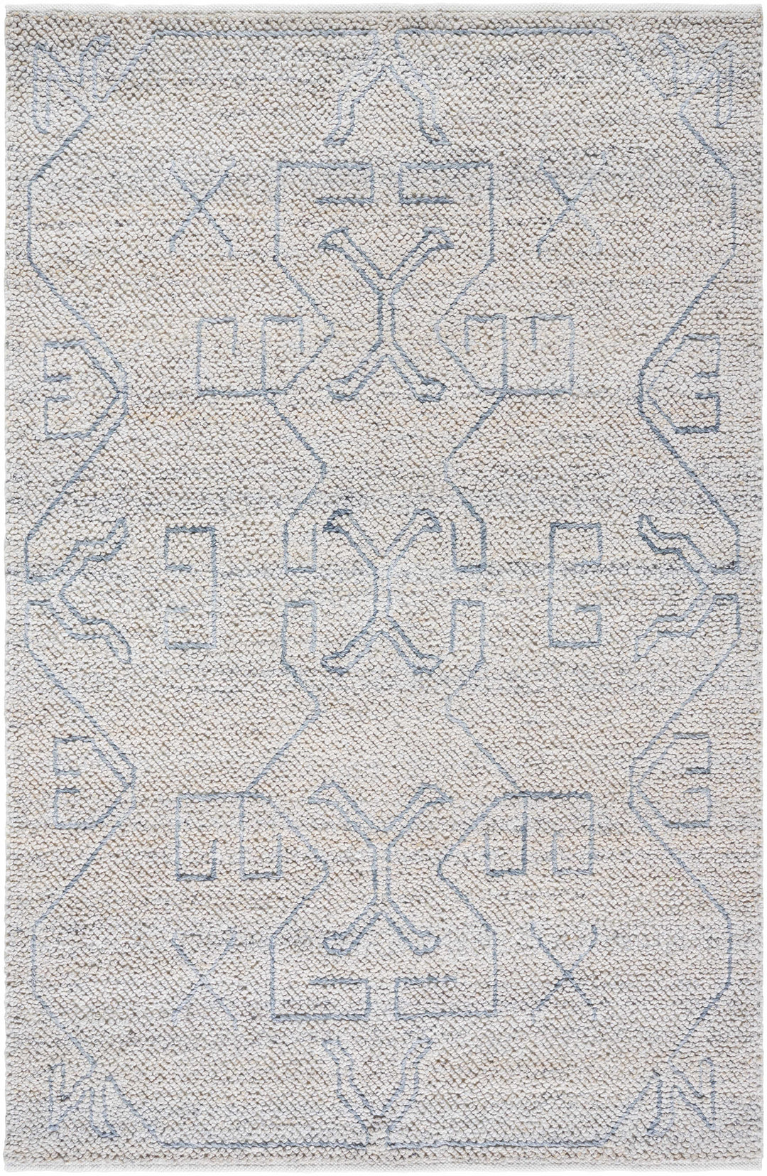 Cosmin Contemporary Style Beige Hand Woven Outdoor Area Rug