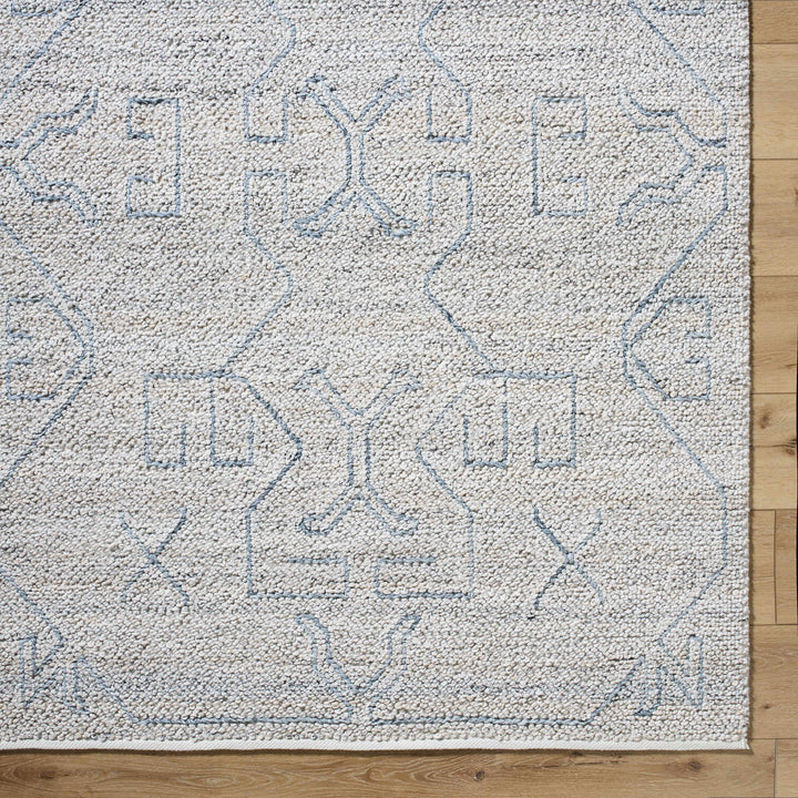 Cosmin Contemporary Style Beige Hand Woven Outdoor Area Rug