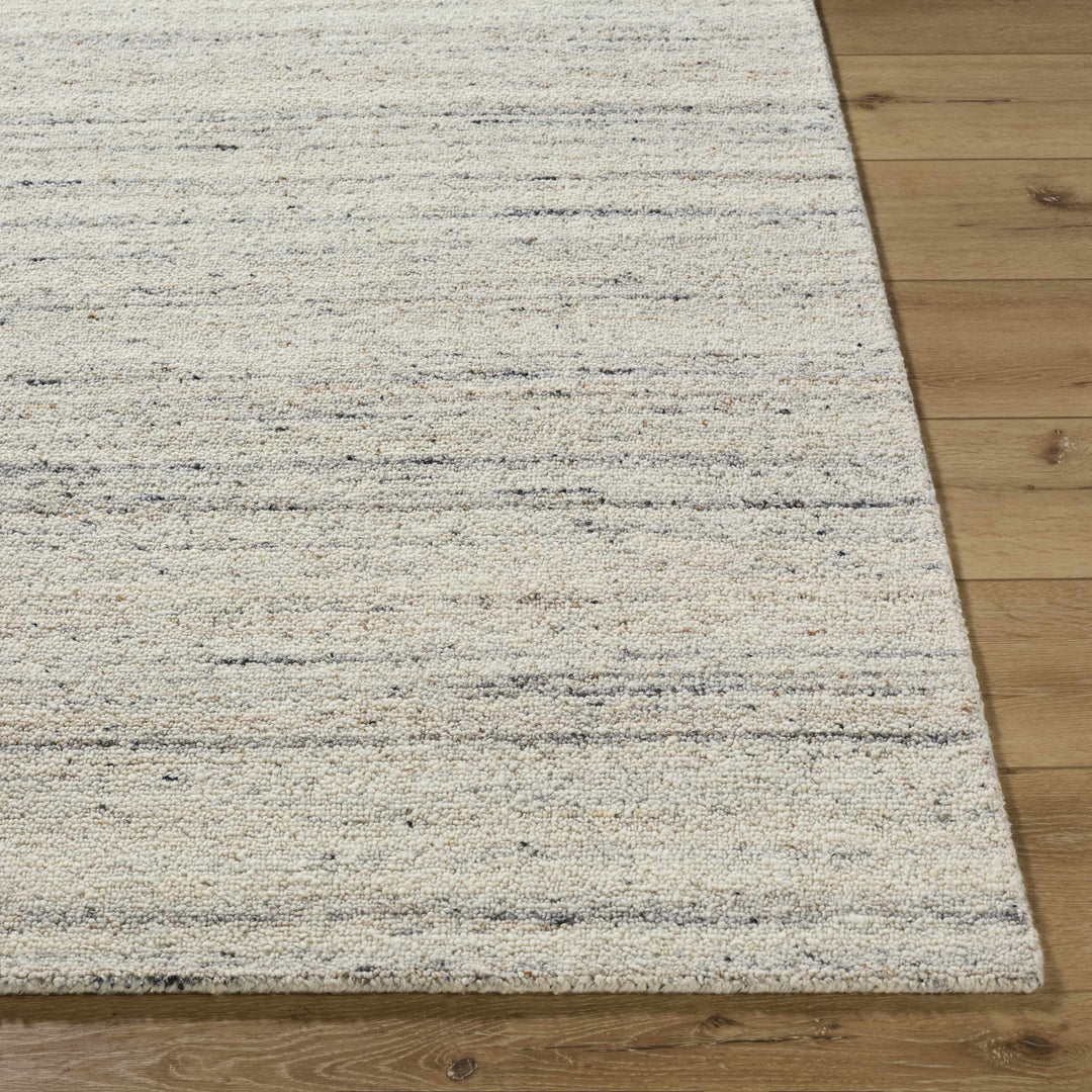 Capote Contemporary Style Beige Hand Tufted Wool Area Rug