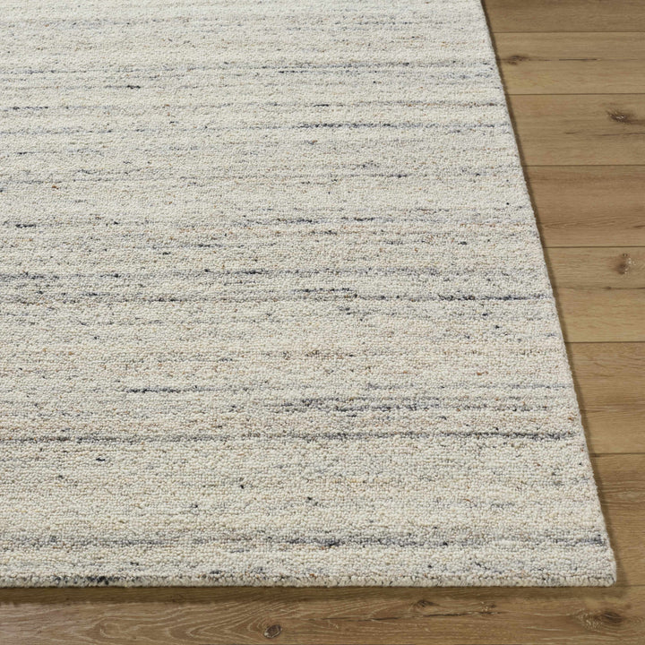 Capote Contemporary Style Beige Hand Tufted Wool Area Rug