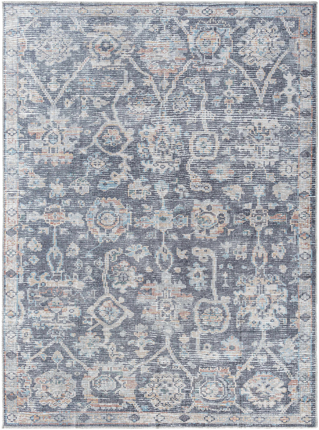 Cheick Traditional Oushak Gray Rug