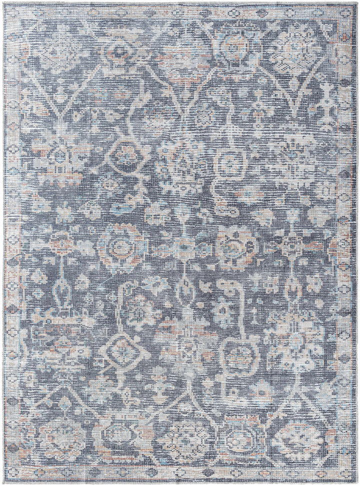 Cheick Traditional Oushak Gray Rug