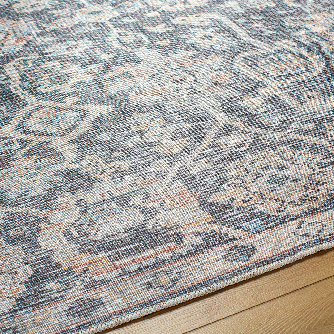 Cheick Traditional Oushak Gray Rug