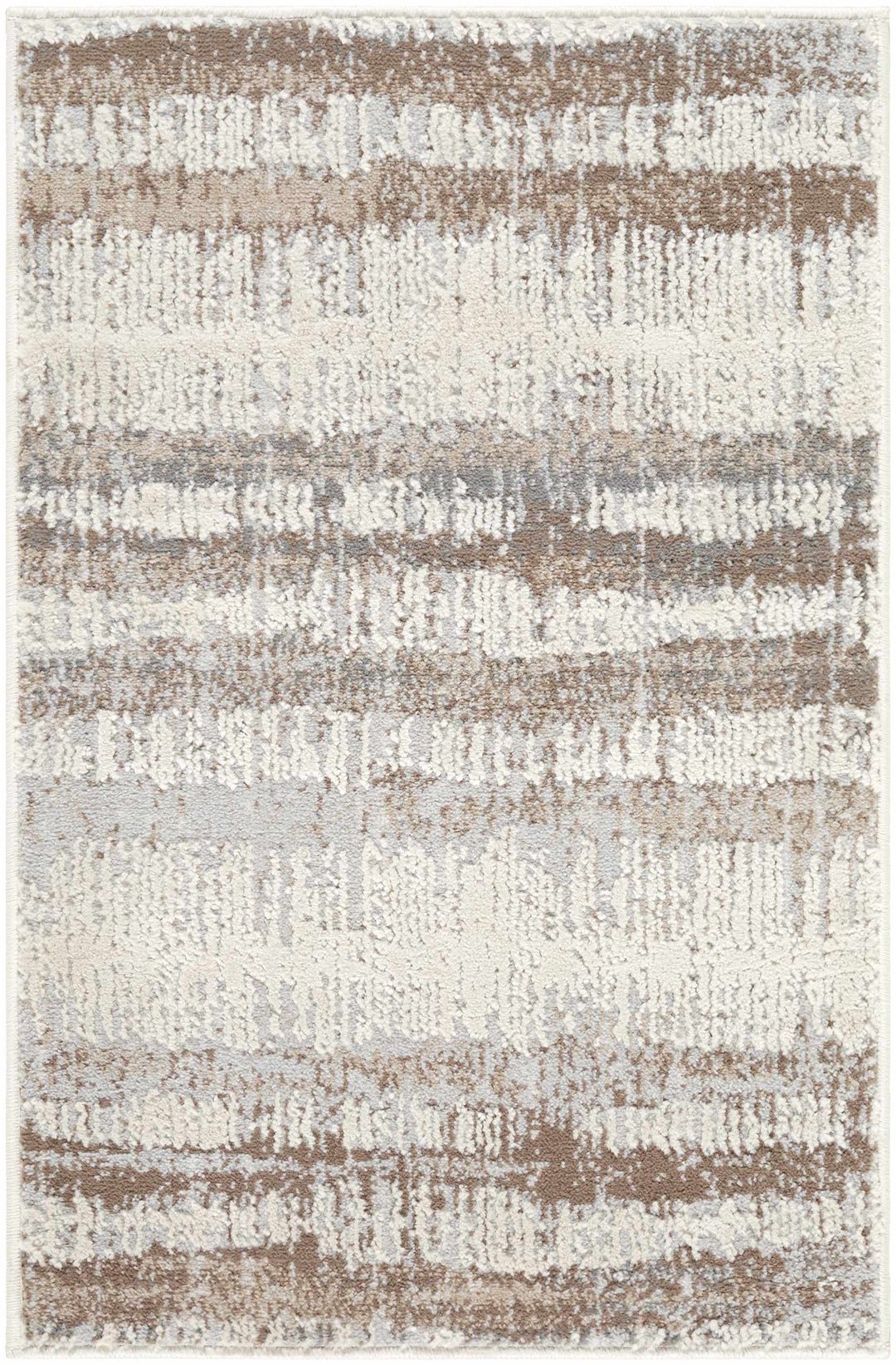 Asmara Contemporary Brown And Beige Area Rug