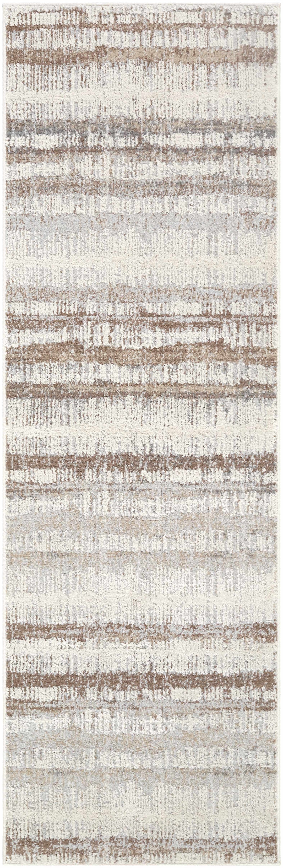 Asmara Contemporary Brown And Beige Area Rug