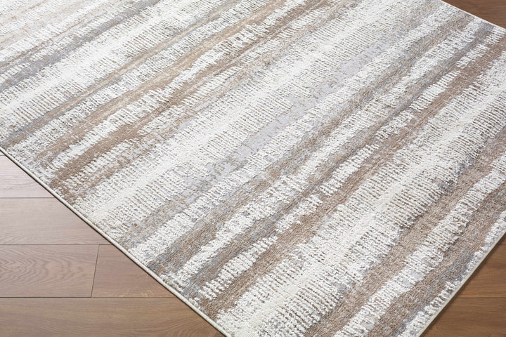 Asmara Contemporary Brown And Beige Area Rug