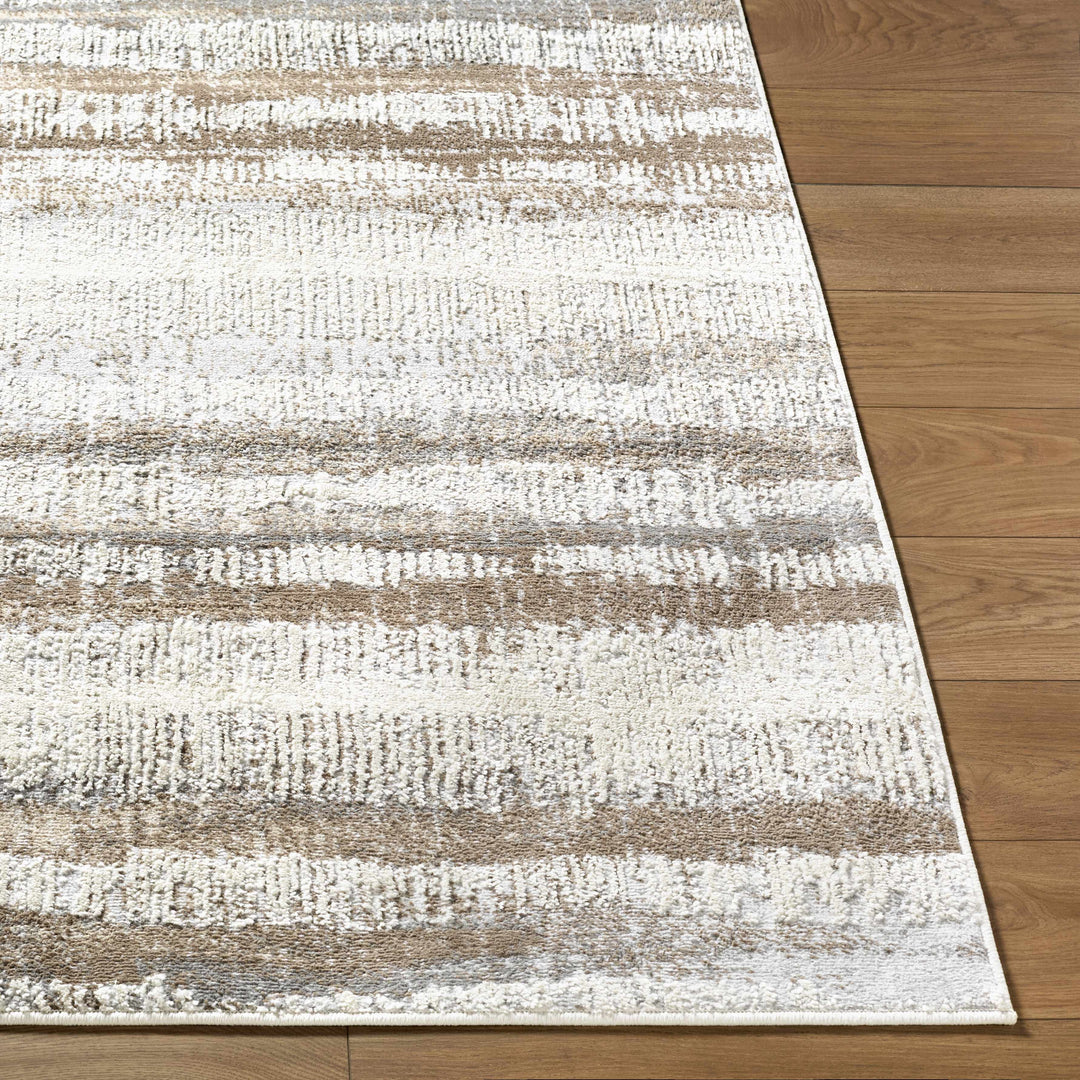 Asmara Contemporary Brown And Beige Area Rug