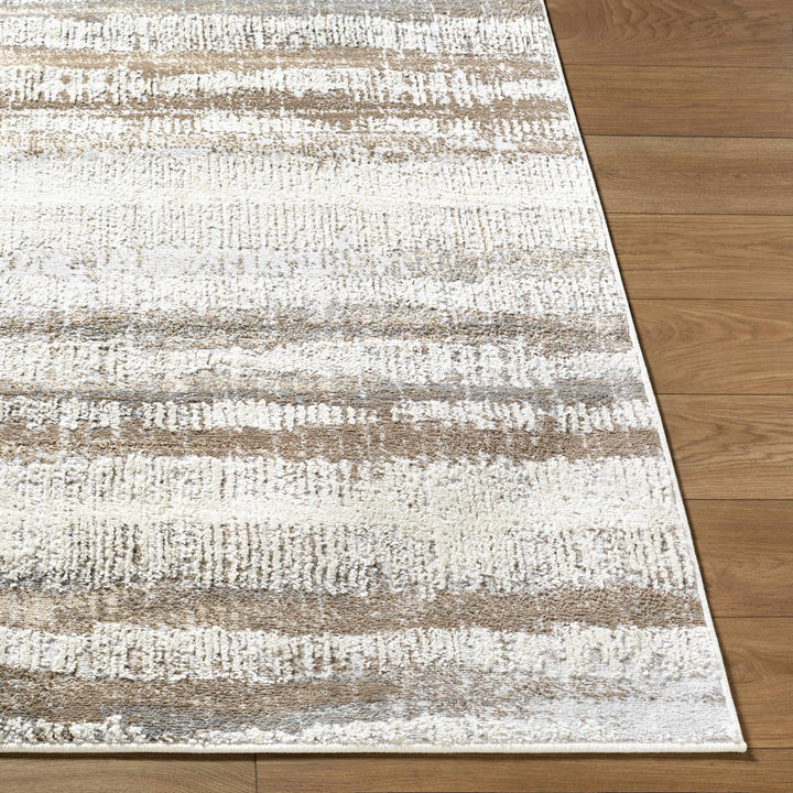 Asmara Contemporary Brown And Beige Area Rug