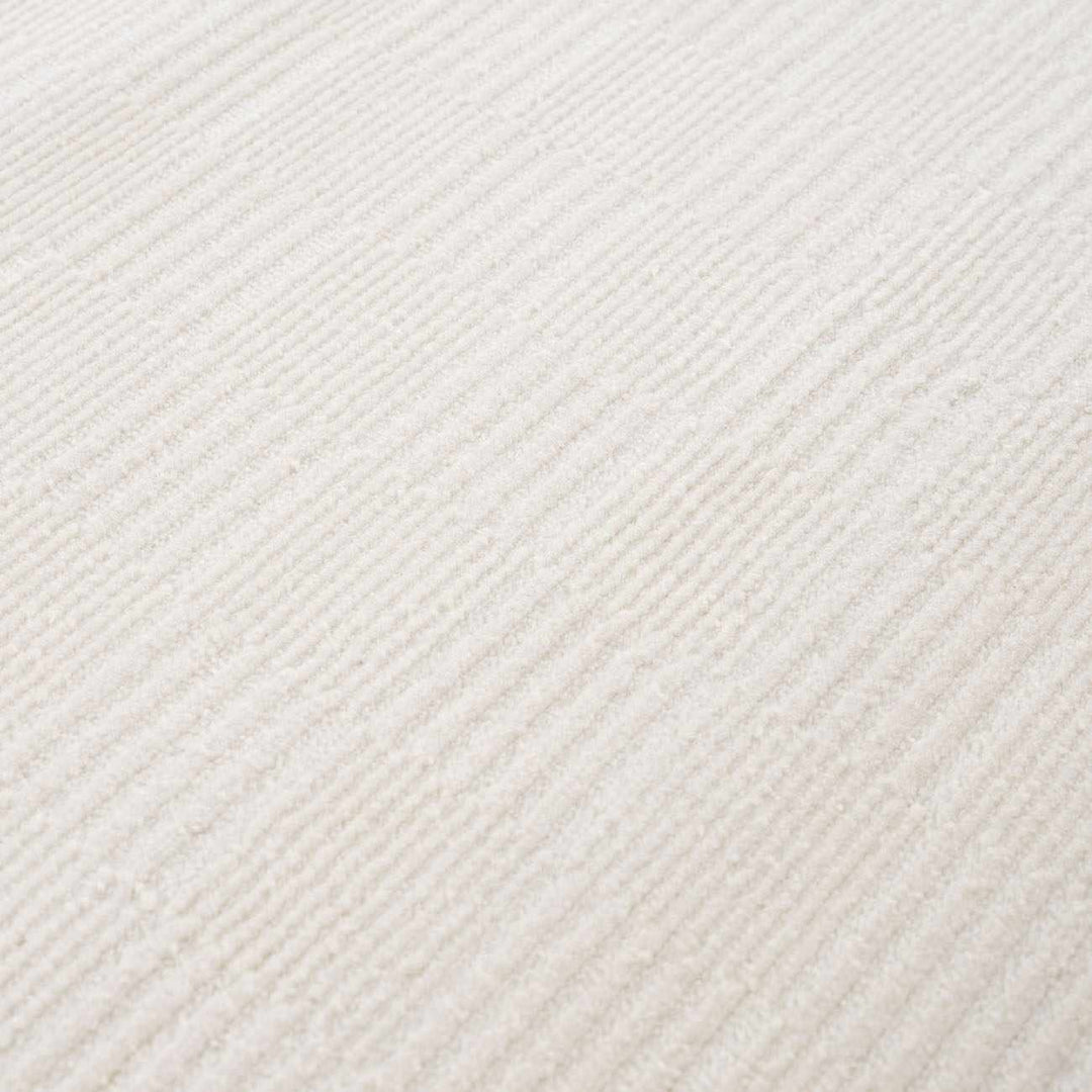 Kazuma White Contemporary Style Washable Area Rug