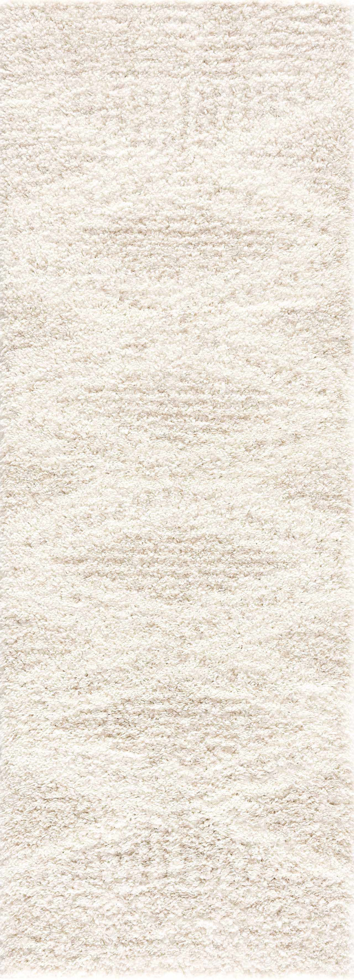 Galaxy Shag Modern Geometrical Ivory and Beige Area Rug