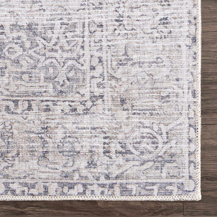 Nyako Gray Traditional Style Area Rug
