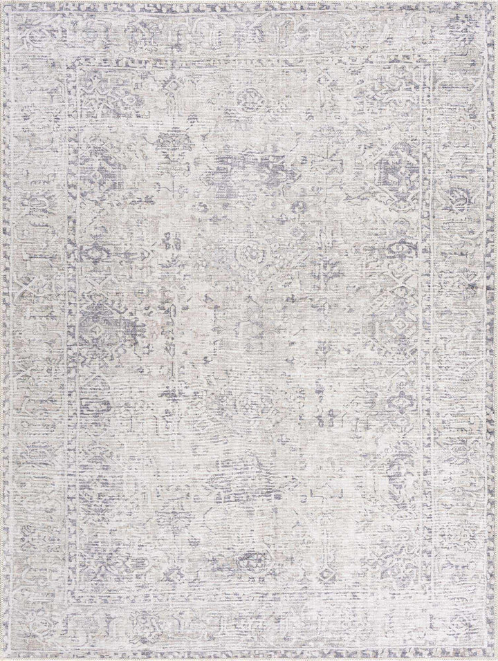 Nyako Gray Traditional Style Area Rug