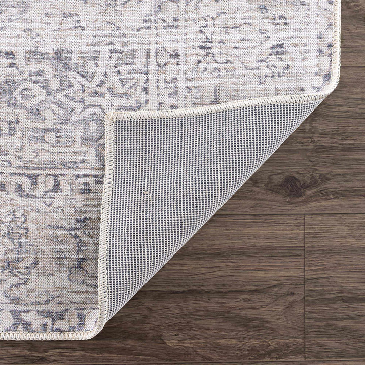 Nyako Gray Traditional Style Area Rug