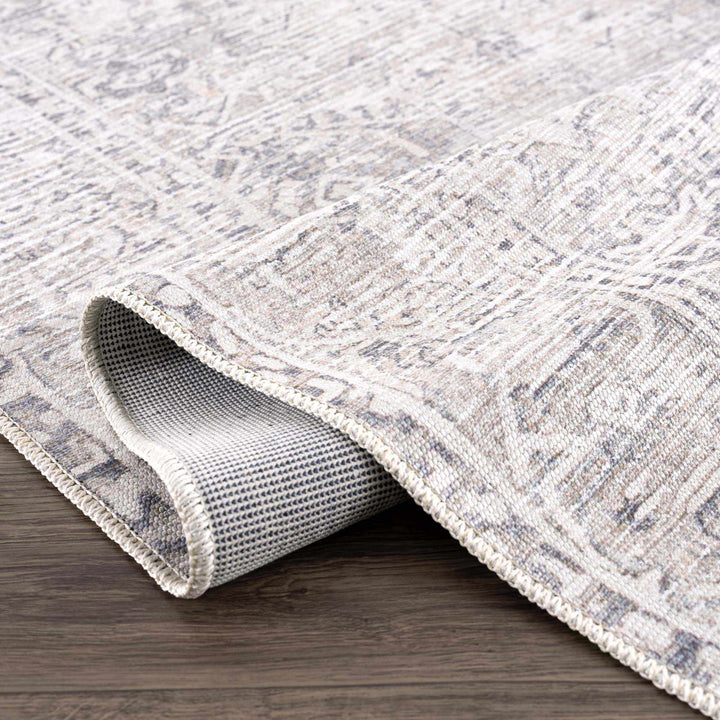 Nyako Gray Traditional Style Area Rug