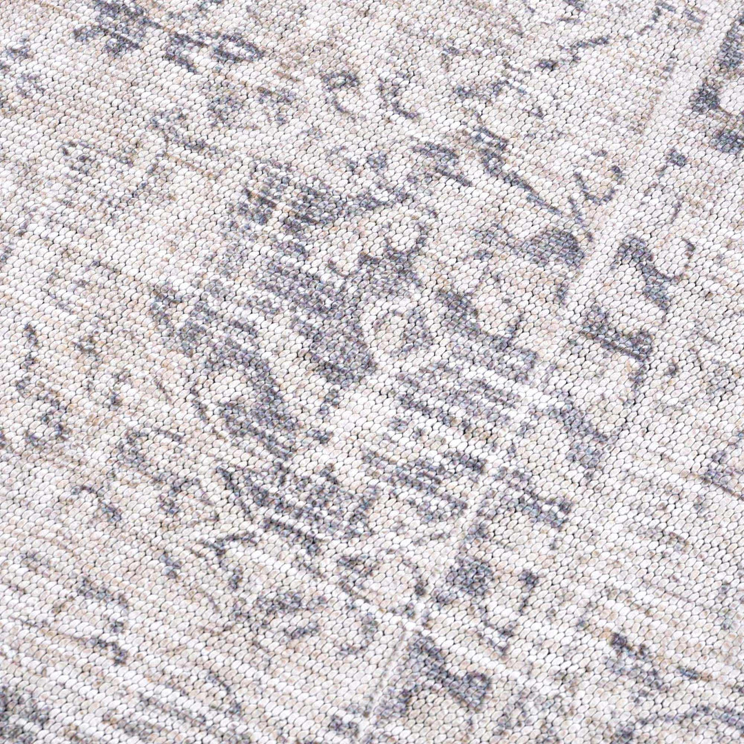 Nyako Gray Traditional Style Area Rug