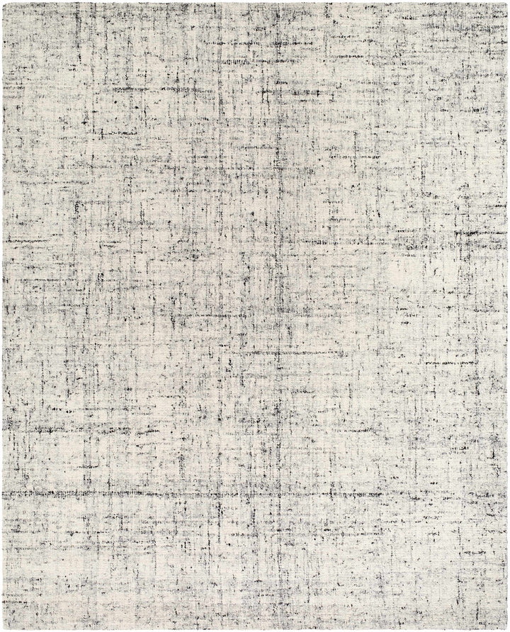 Estella Contemporary Abstract Design Ivory And Gray Area Rug