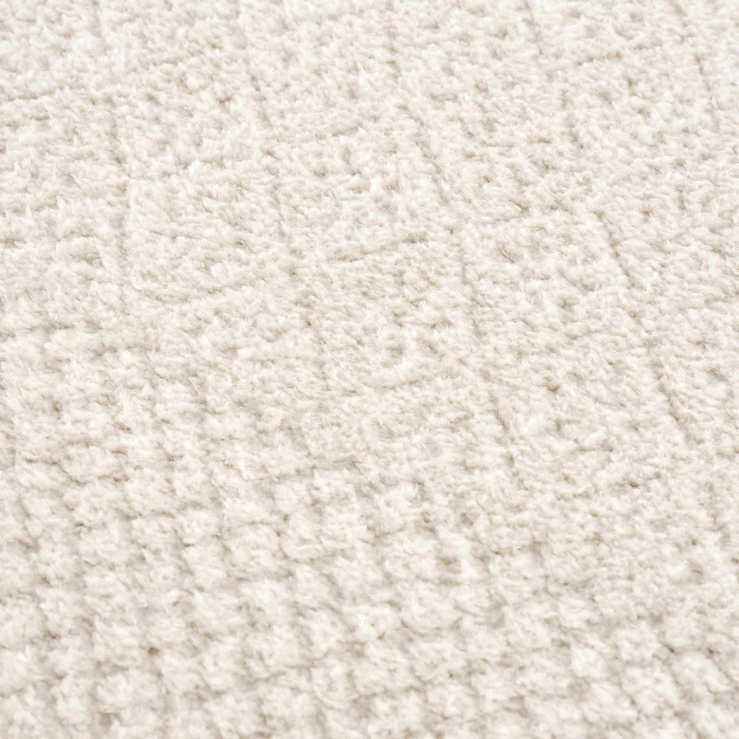 Julio Ivory Contemporary Geometrical Design Rug