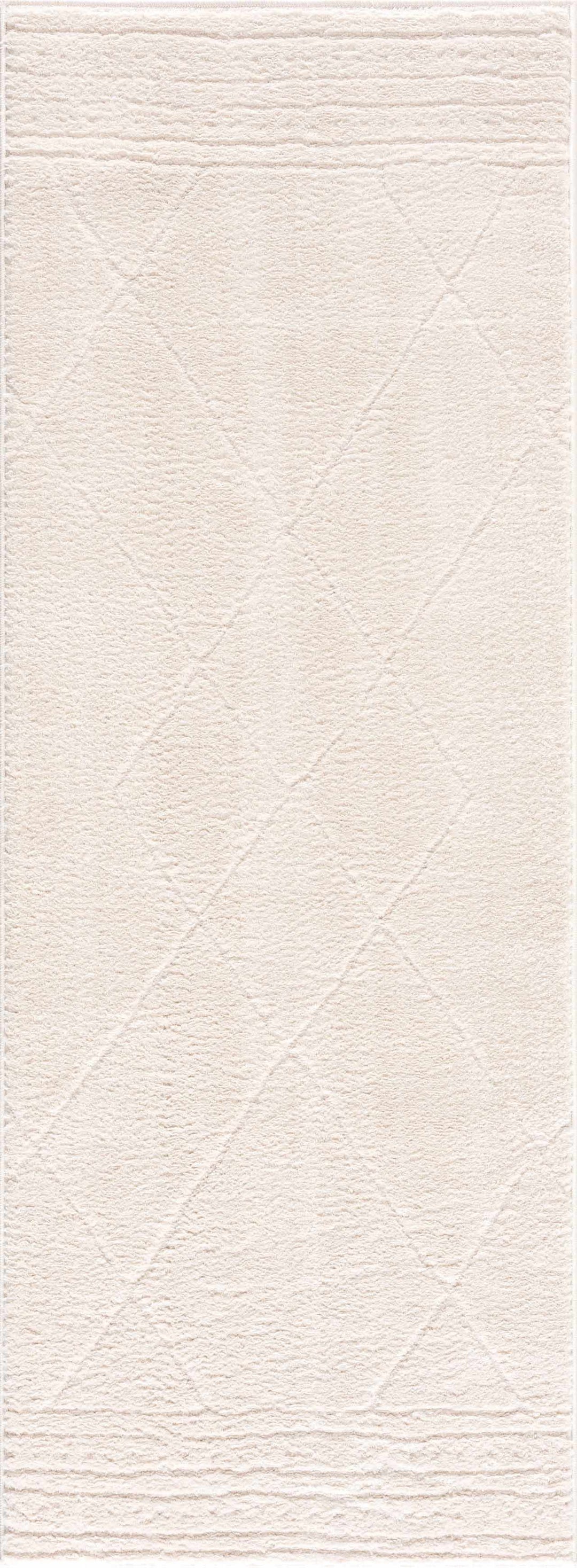 Keone Modern Style Ivory Area Rug