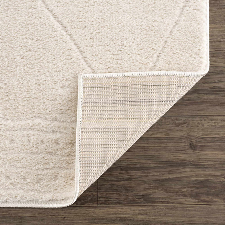 Keone Modern Style Ivory Area Rug