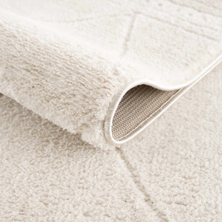 Keone Modern Style Ivory Area Rug