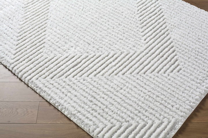 Ashlyn Contemporary Geometrical Ivory Area Rug