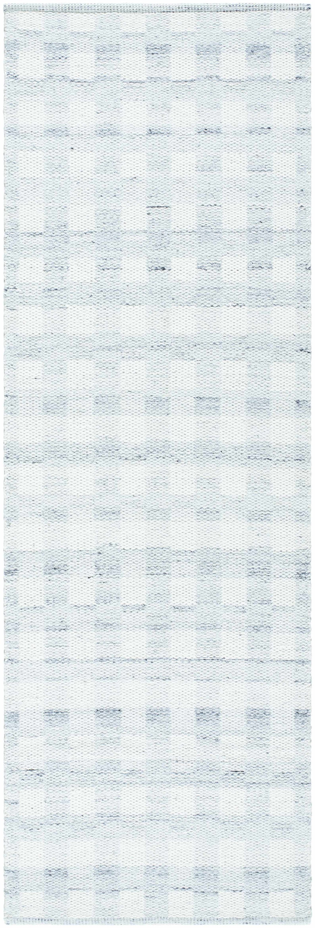 Garth Modern Style Ivory Hand Woven Wool Area Rug