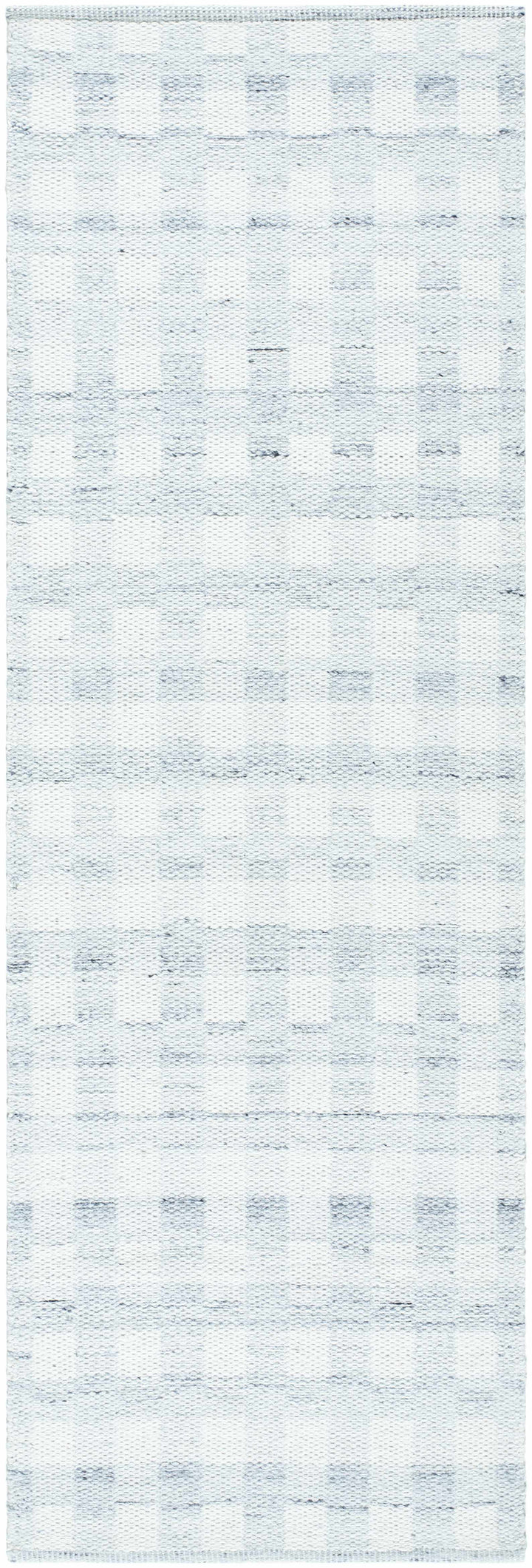 Garth Modern Style Ivory Hand Woven Wool Area Rug