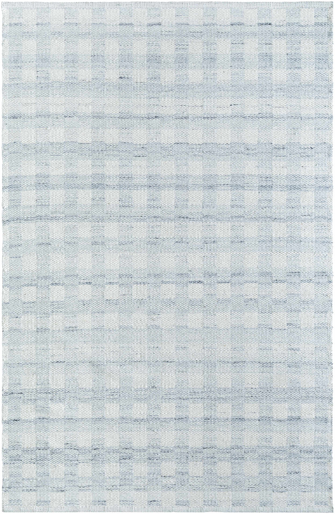 Garth Modern Style Ivory Hand Woven Wool Area Rug