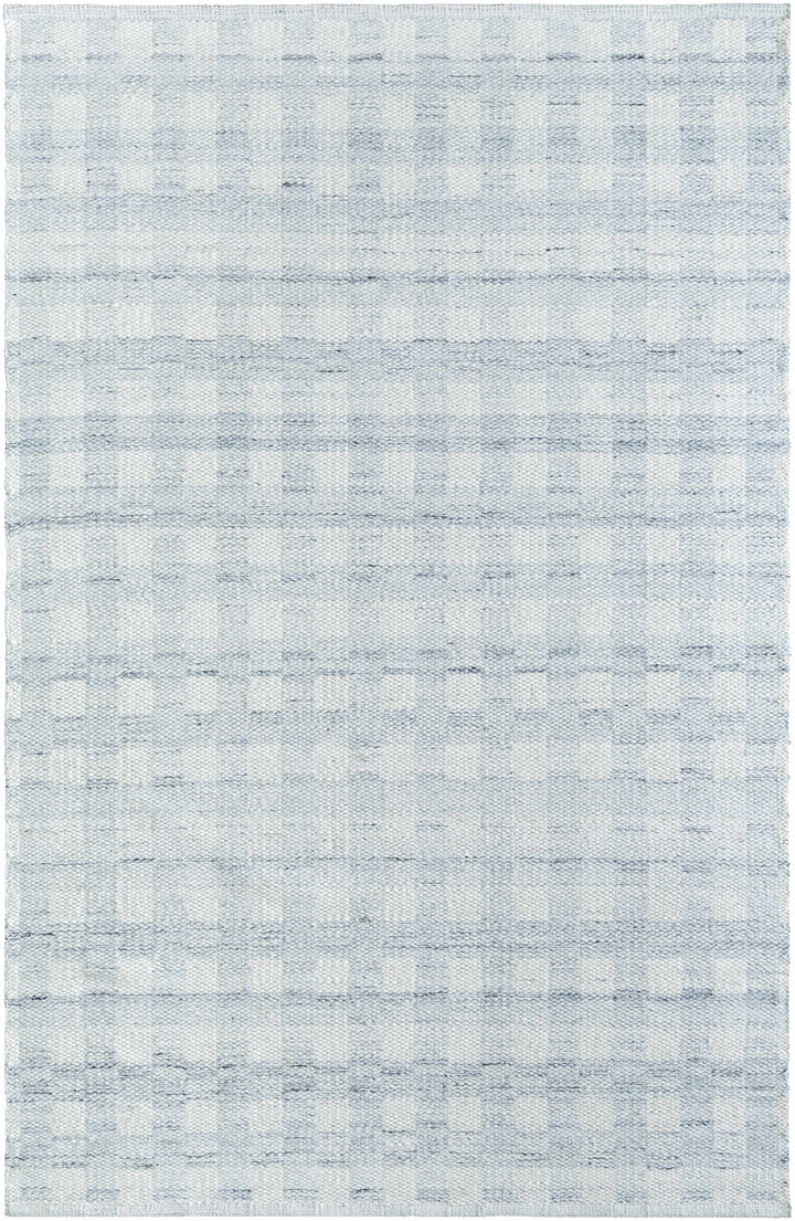 Garth Modern Style Ivory Hand Woven Wool Area Rug