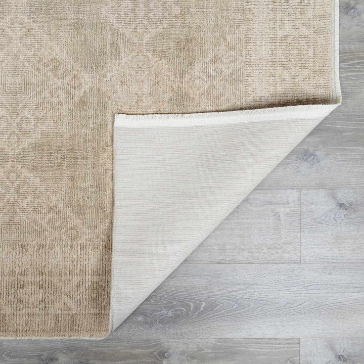 Aurica Traditional Style Beige And Green Area Rug