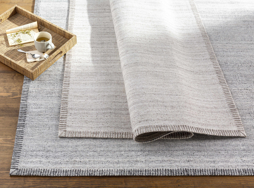 Denison Gray Modern Style Hand Woven Area Rug