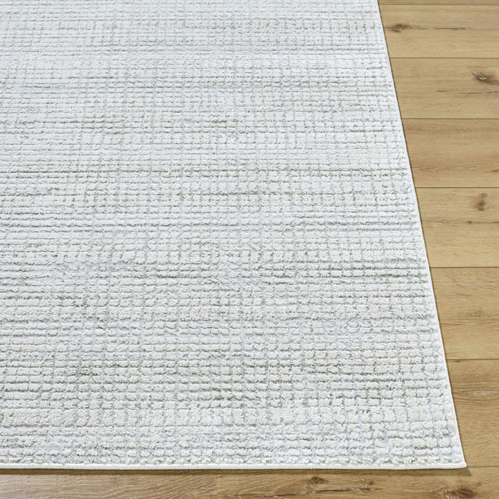 Albena Contemporary Abstract Ivory And Gray Rug