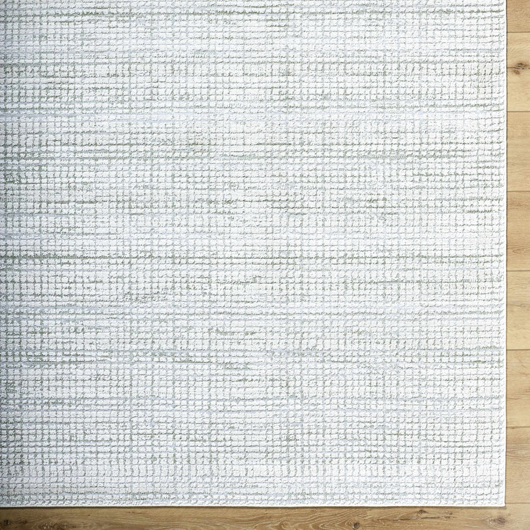 Albena Contemporary Abstract Ivory And Gray Rug